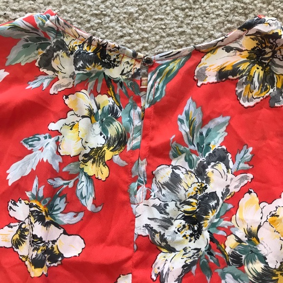 Printed tie sleeve blouse - Picture 4 of 4